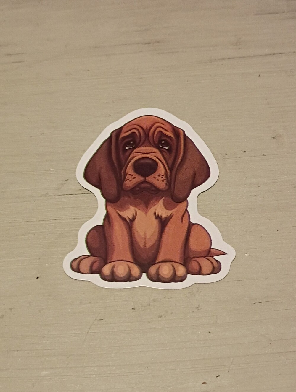 10/$10 Stickers Decal - Bloodhound Puppy Kawaii Animal Sticker - New